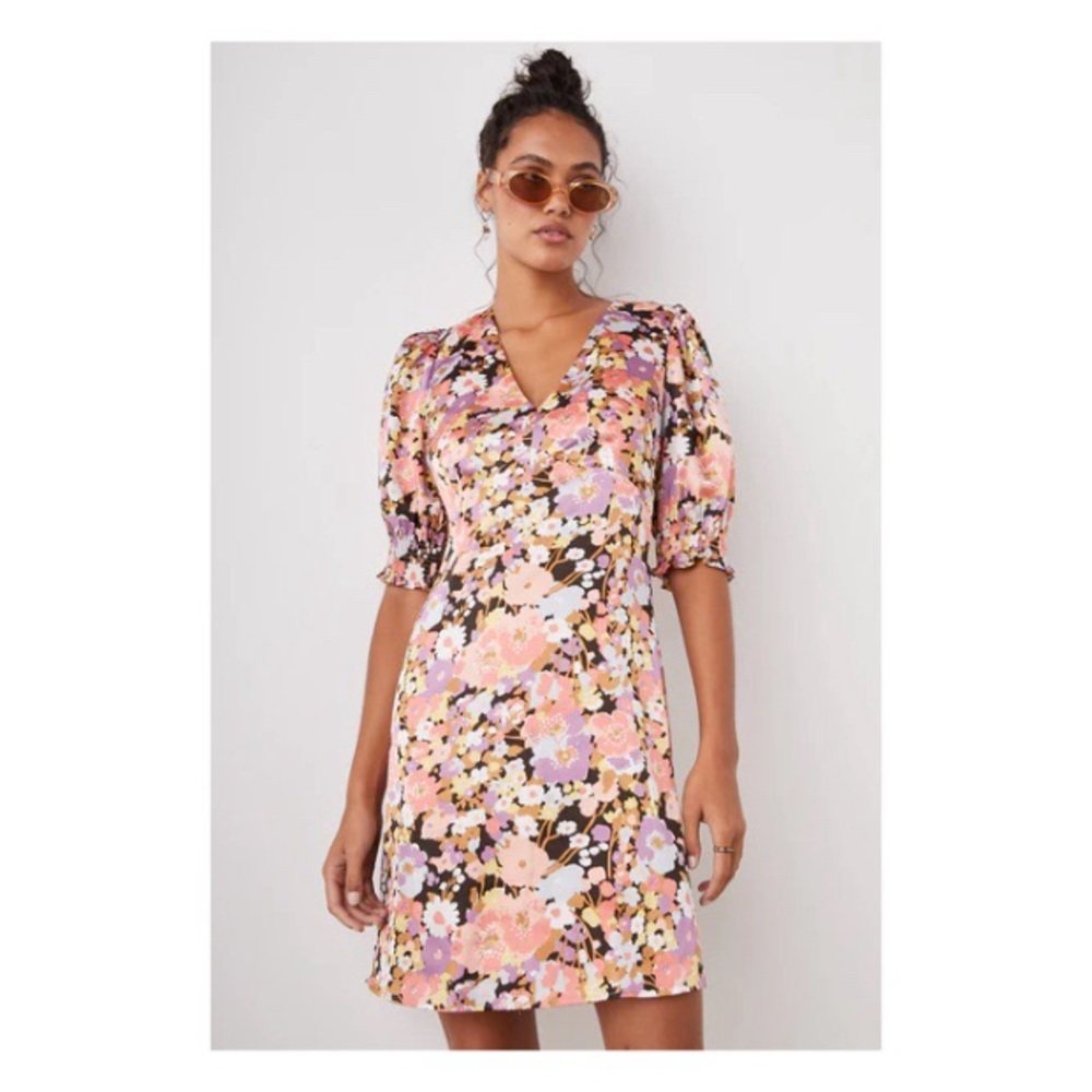 RAILS Roma Dress in Pink Aster